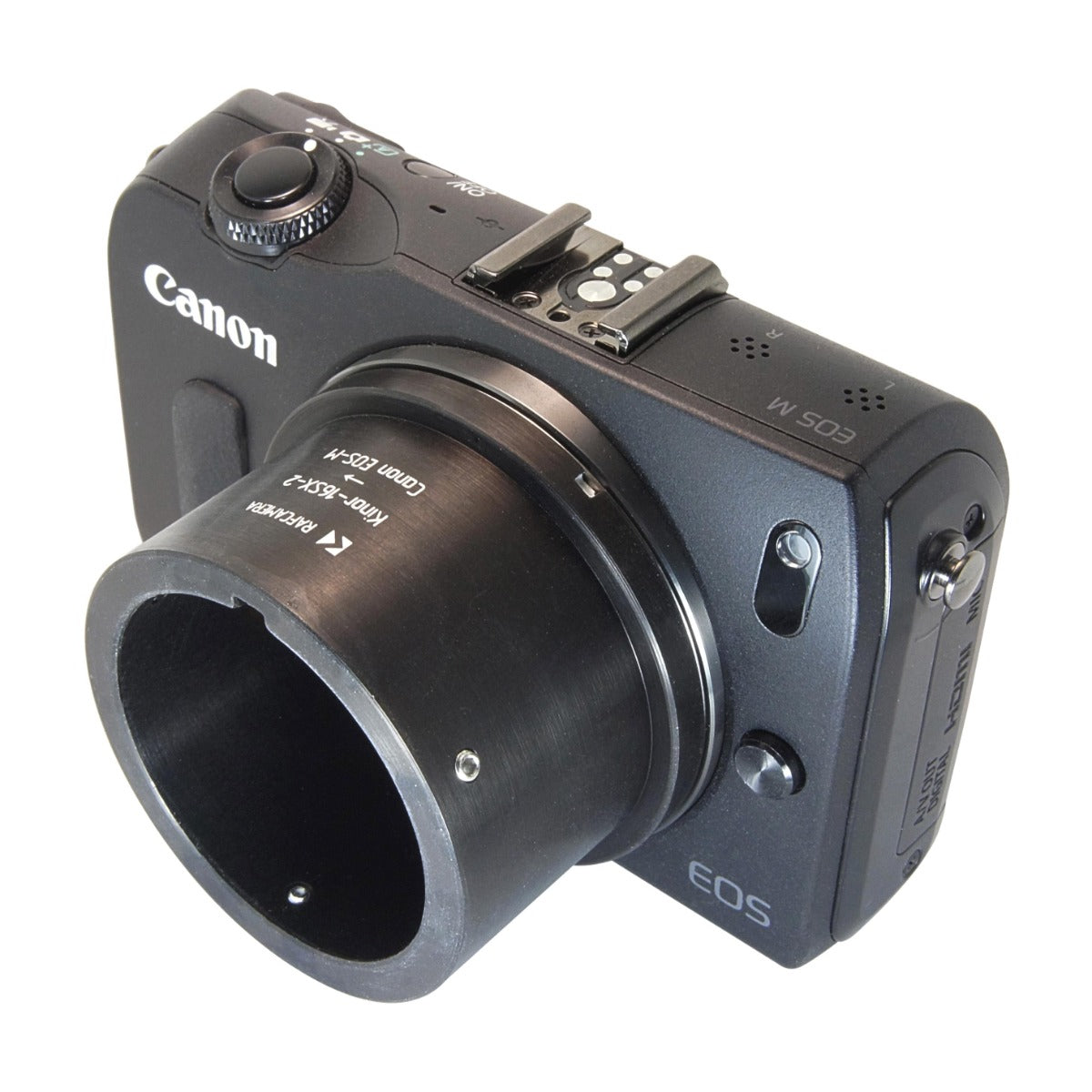 Kinor-16SX-2 lens to Canon EOS-M (EF-M mount) camera adapter