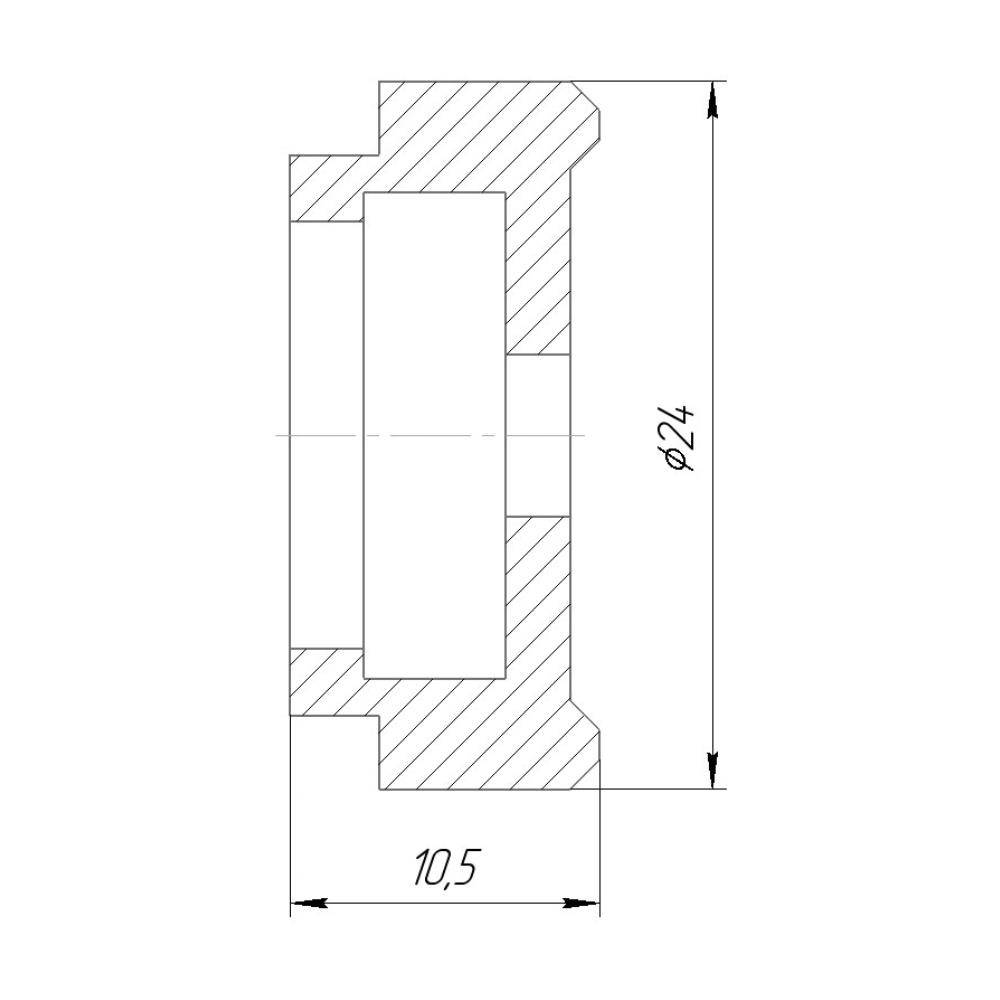Replacement film advance knob for Argoflex E TLR camera