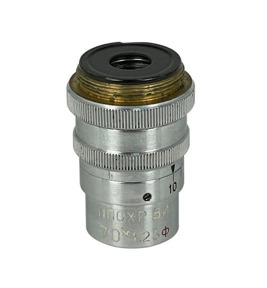 LOMO Microscope Objective - APO 70x1.23 WI, Phase Contrast
