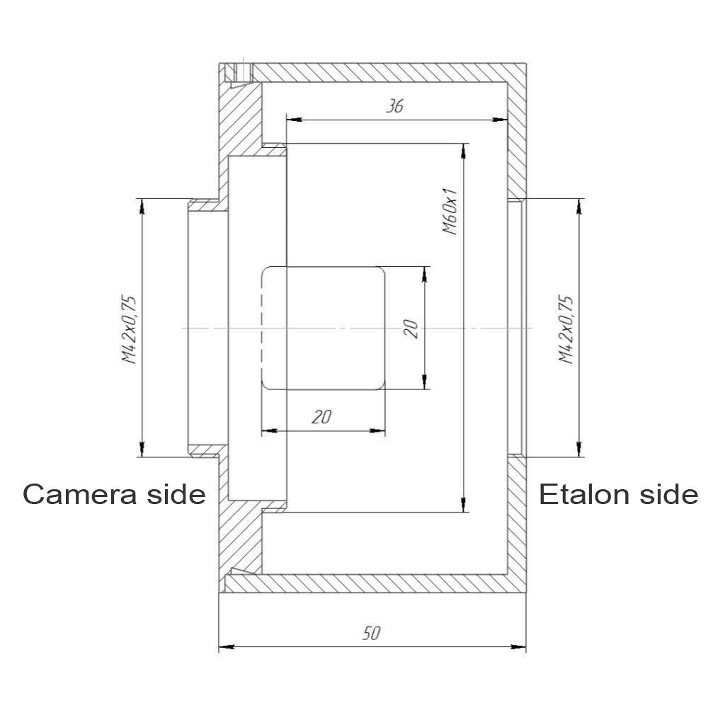 Housing for LUNT 40mm without ERF