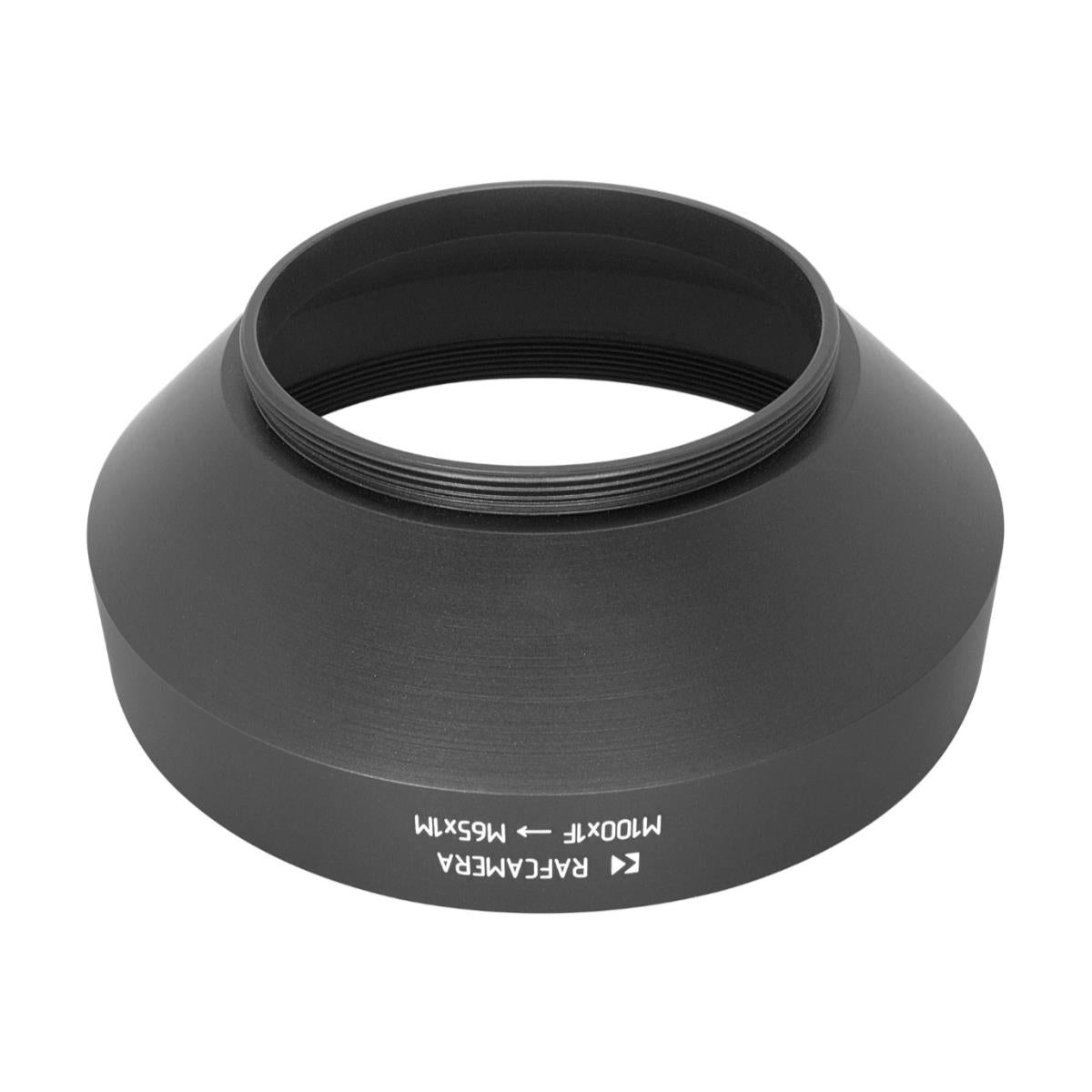 M100x1 female to M65x1 male thread adapter