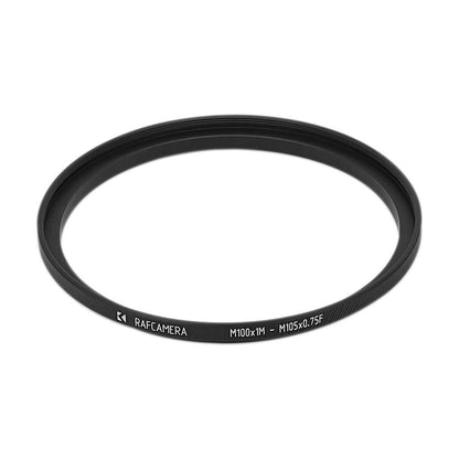 M100x1 male to M105x0.75 female thread adapter