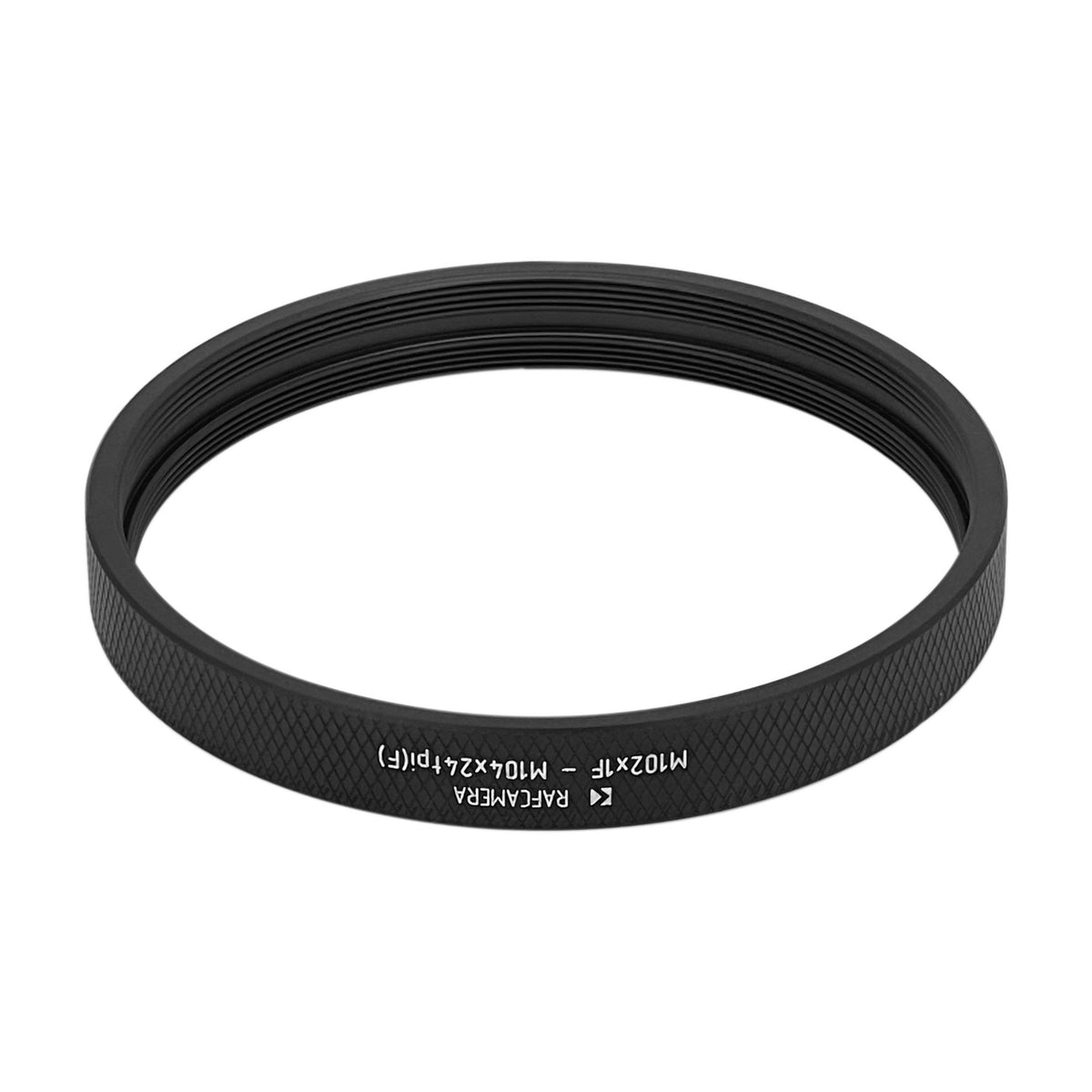 M102x1 female to M104x24tpi female thread adapter