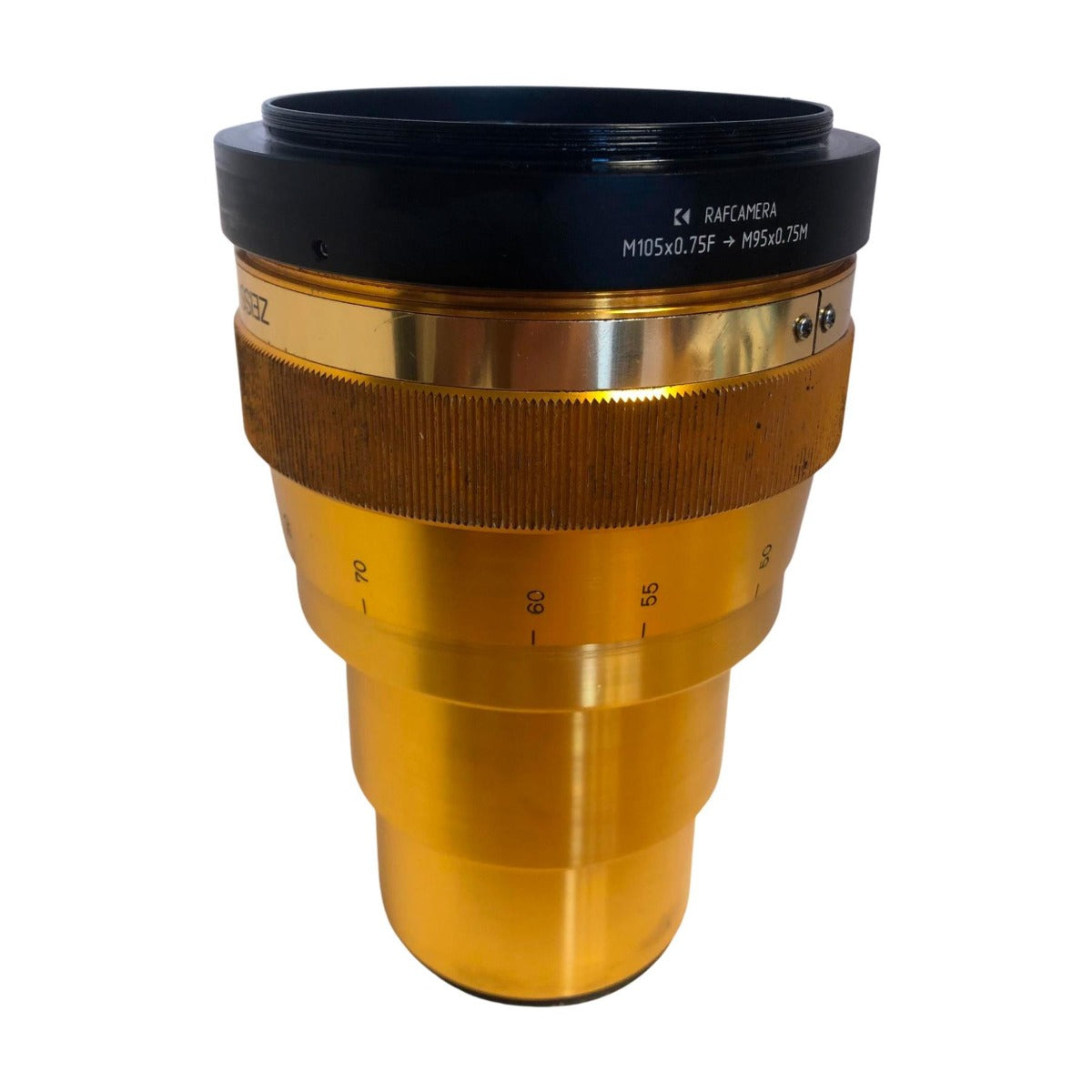 M105x0.75 female to M95x0.75 male thread adapter for Kowa 35mm anamorphic