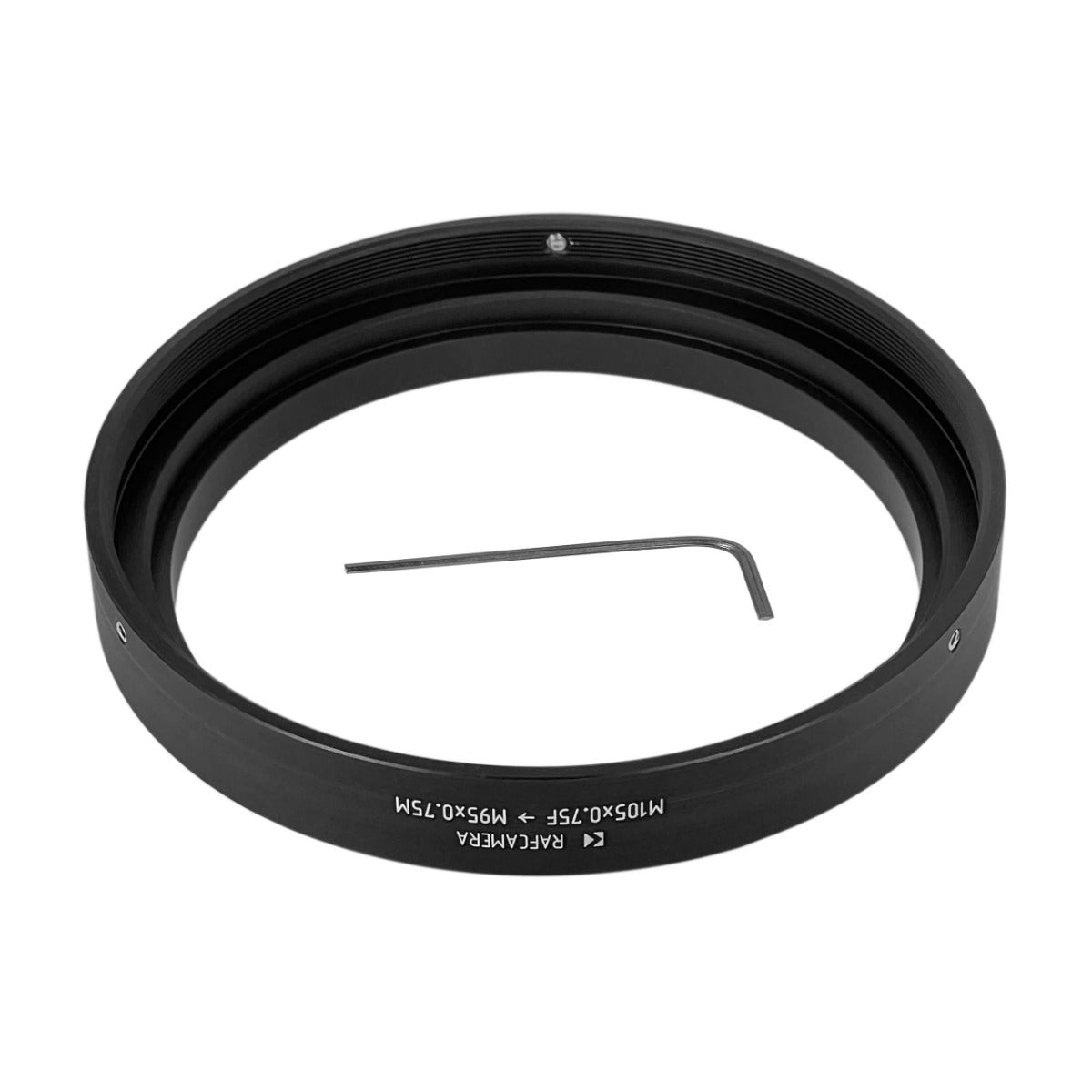 M105x0.75 female to M95x0.75 male thread adapter for Kowa 35mm anamorphic