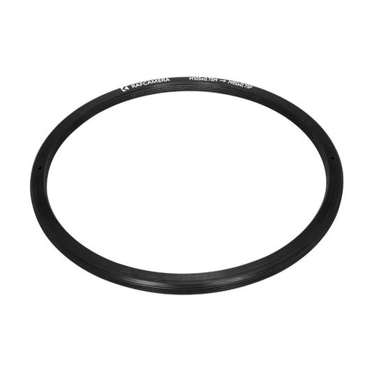M105x0.75 male to M95x0.75 female thread adapter, flangeless