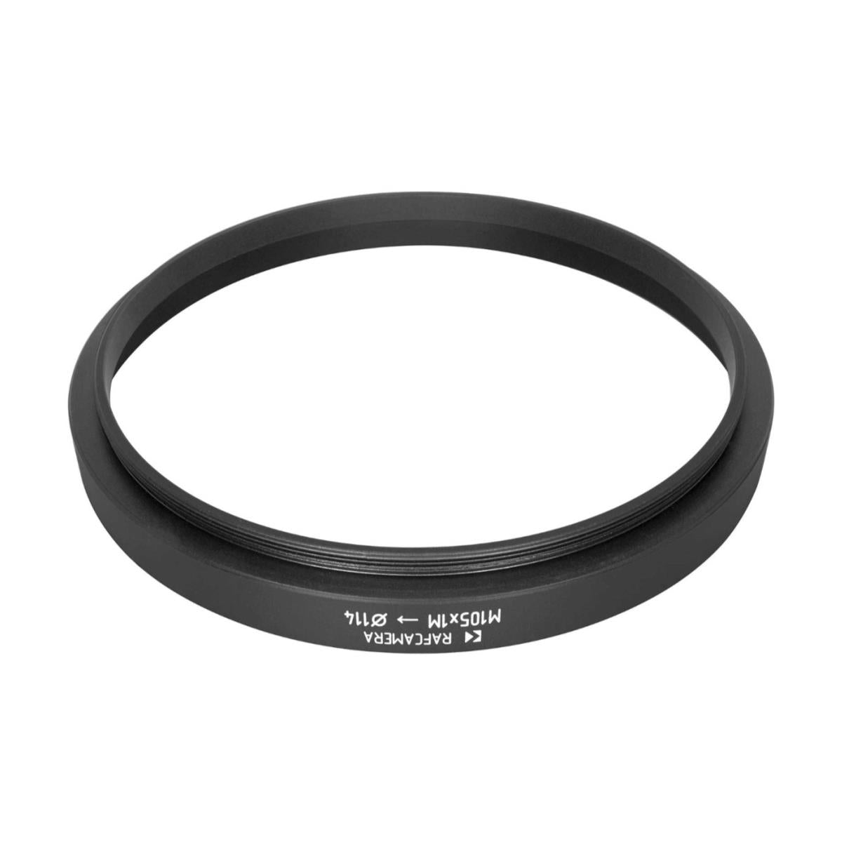 M105x1 male thread to 114mm outer diameter adapter