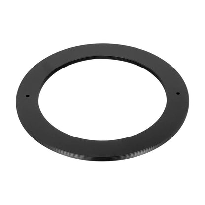 M110x0.75 male to M82x0.75 female thread adapter, flangeless