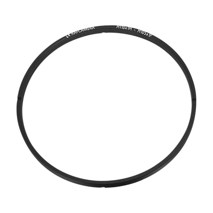 M110x1 male to M105x1 female thread adapter, flangeless
