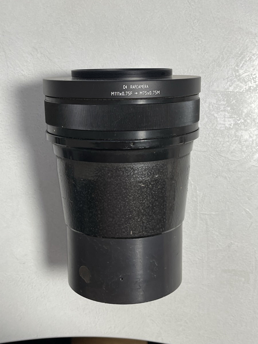 M111x0.75 female to M75x0.75 male thread for LOMO 35NAP2-4