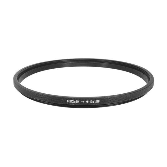 M112x1 male to M112x1.5 female thread adapter (step ring)