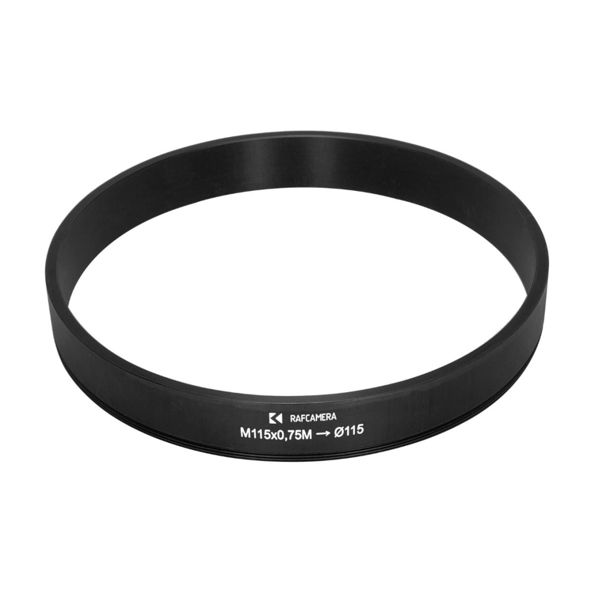 M115x0.75 male thread to 115mm outer diameter adapter for Rapido FVD-35A
