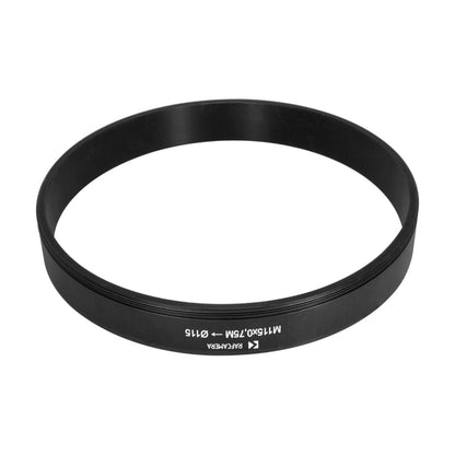 M115x0.75 male thread to 115mm outer diameter adapter for Rapido FVD-35A