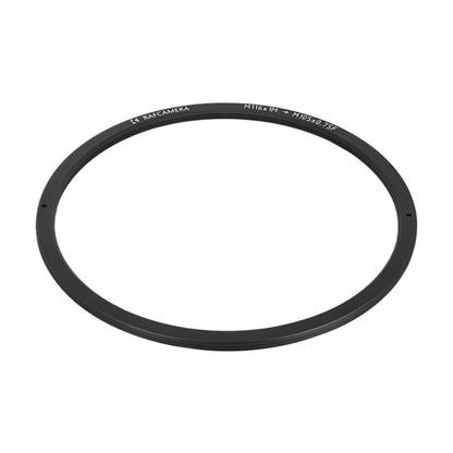 M116x1 male to M105x0.75 female thread adapter, flangeless