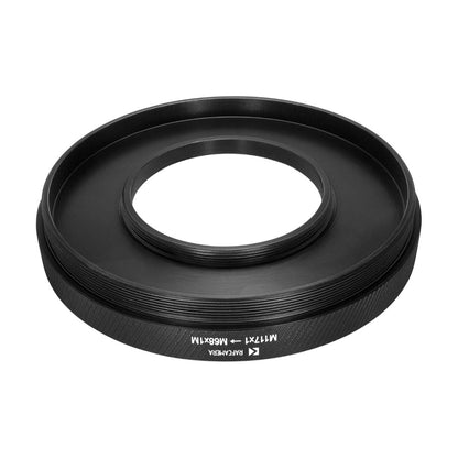 M117x1 male / female to M68x1 male thread adapter