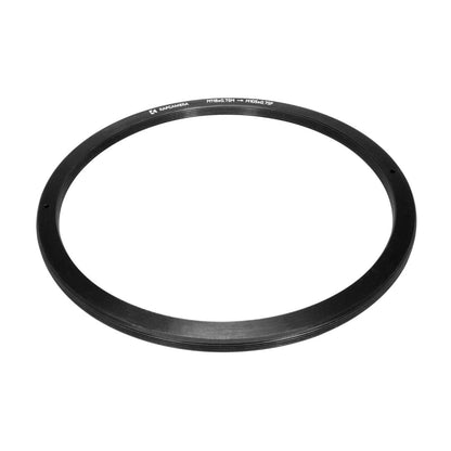 M118x0.75 male to M105x0.75 female thread adapter (118mm to 105mm step-down ring)