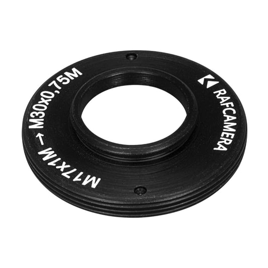 M17x1 male to M30x0.75 male thread adapter for Ulanzi or Sandmarc phone case