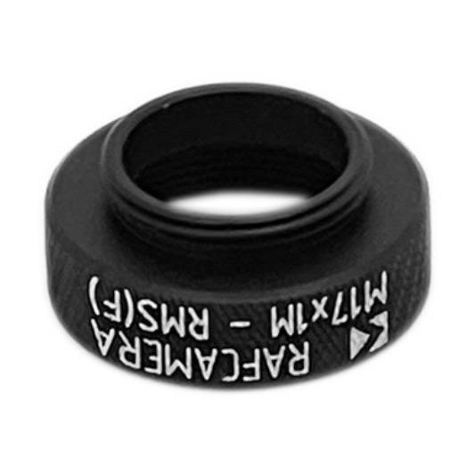 M17x1 male to RMS female thread adapter