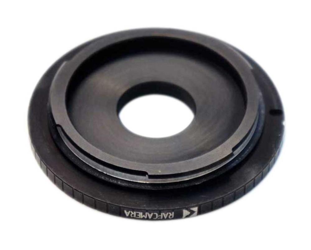 M19x0.7 female thread to Canon EOS camera mount adapter