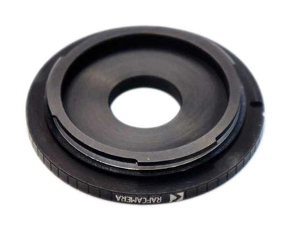 M19x0.7 female thread to Canon EOS camera mount adapter