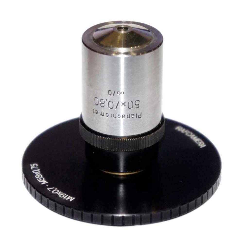 M58x0.75 male to M19x0.75 female thread adapter (58mm to 19mm step-down ring)