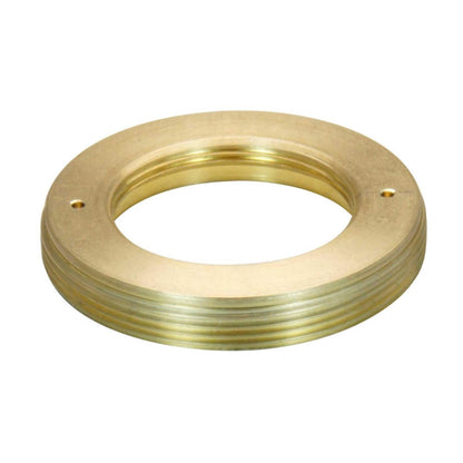 M30x0.75 male to M19x0.75 female thread adapter, flangeless, bronze
