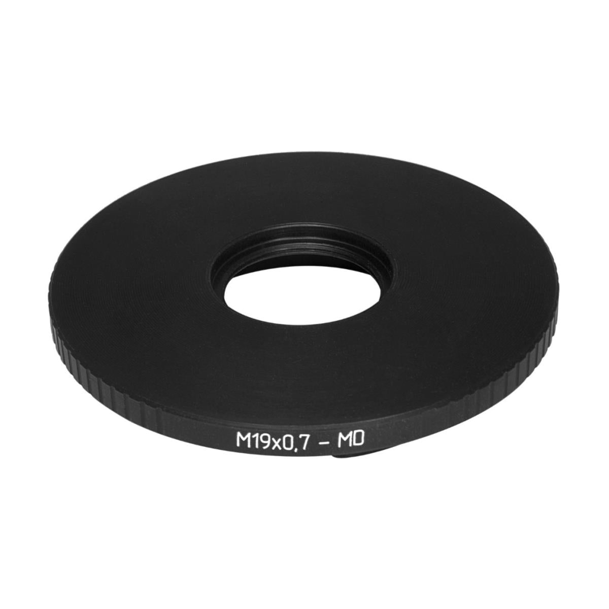 M19x0.75 female thread to Minolta MD camera mount adapter