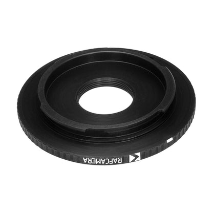 M19x0.75 female thread to Nikon F camera mount adapter