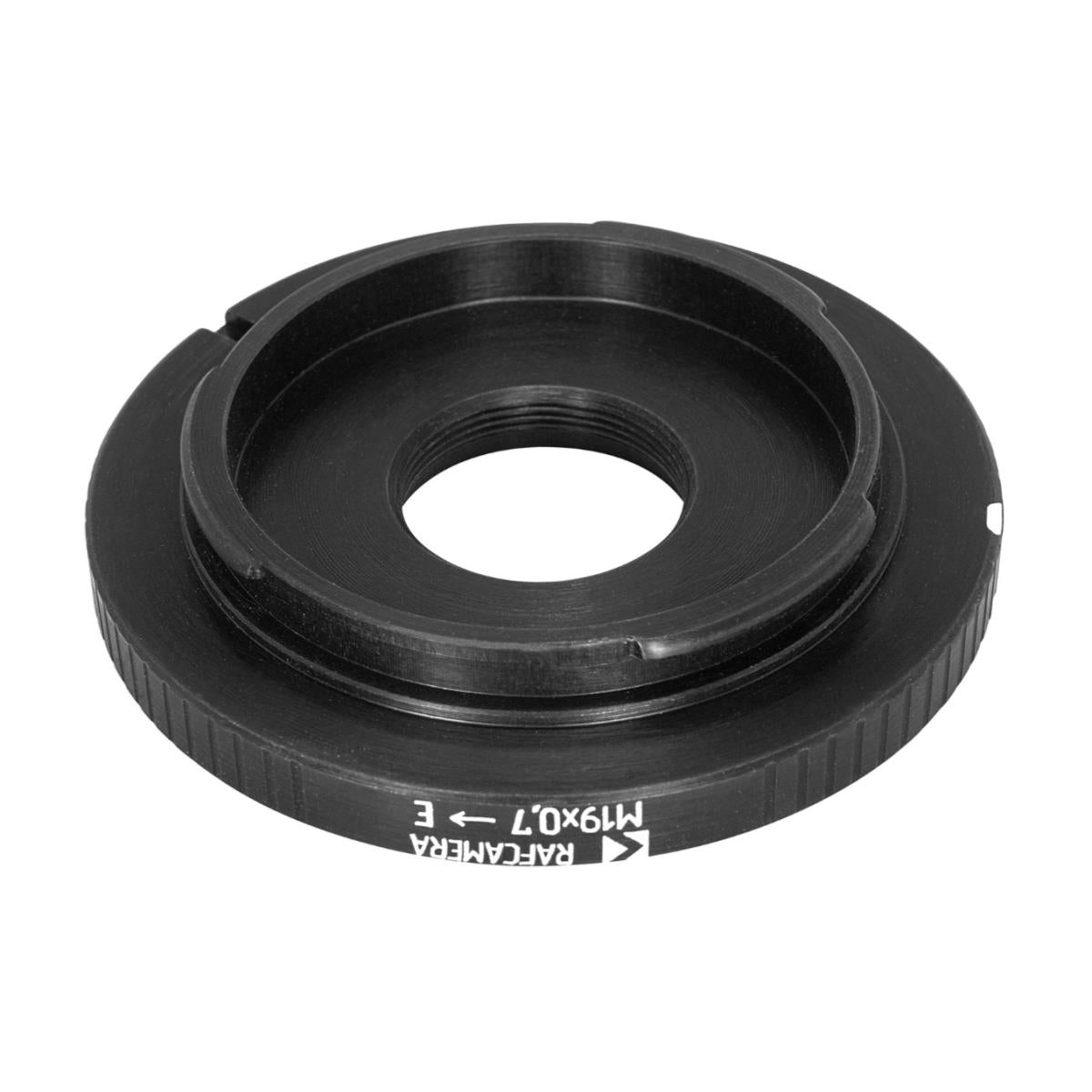 M19x0.75 female thread to Sony E-mount camera adapter