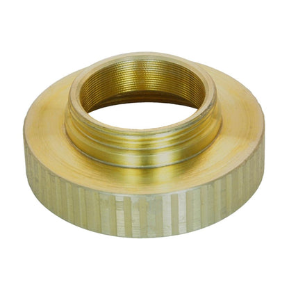 M19x0.75 male to M28x0.75 female thread adapter, bronze