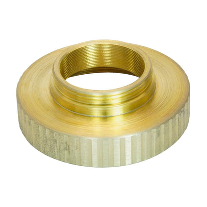 M19x0.75 male to M30x0.75 female thread adapter, bronze