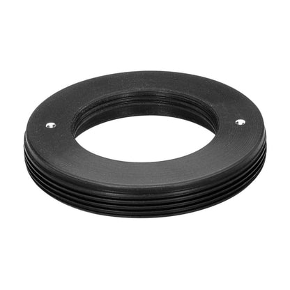 M32x0.75 male M19x0.75 female thread adapter, flangeless, black