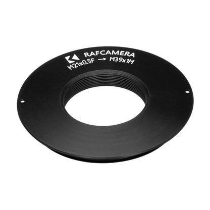 M21x0.5 female to M39x1 (LTM) male thread adapter for LOMO OKS1-22-1 block