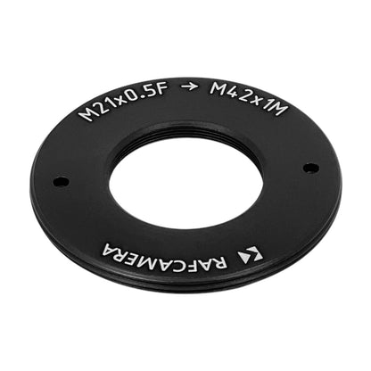 M21x0.5 female to M42x1 male thread adapter for LOMO OKC1-22-1 block