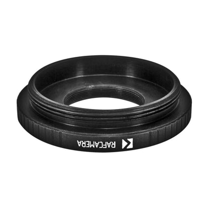 M22x0.5 female to M42x1 male thread adapter for Zeiss S-Planar 4/32mm lens