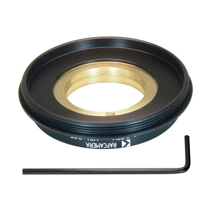 M49x0.75 male to M24x0.5 female step-down ring (adapter for Bolex 8/19/1.5x)