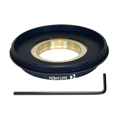 M52x0.75 male to M24x0.5 female step-down ring (adapter for Bolex 8/19/1.5x)
