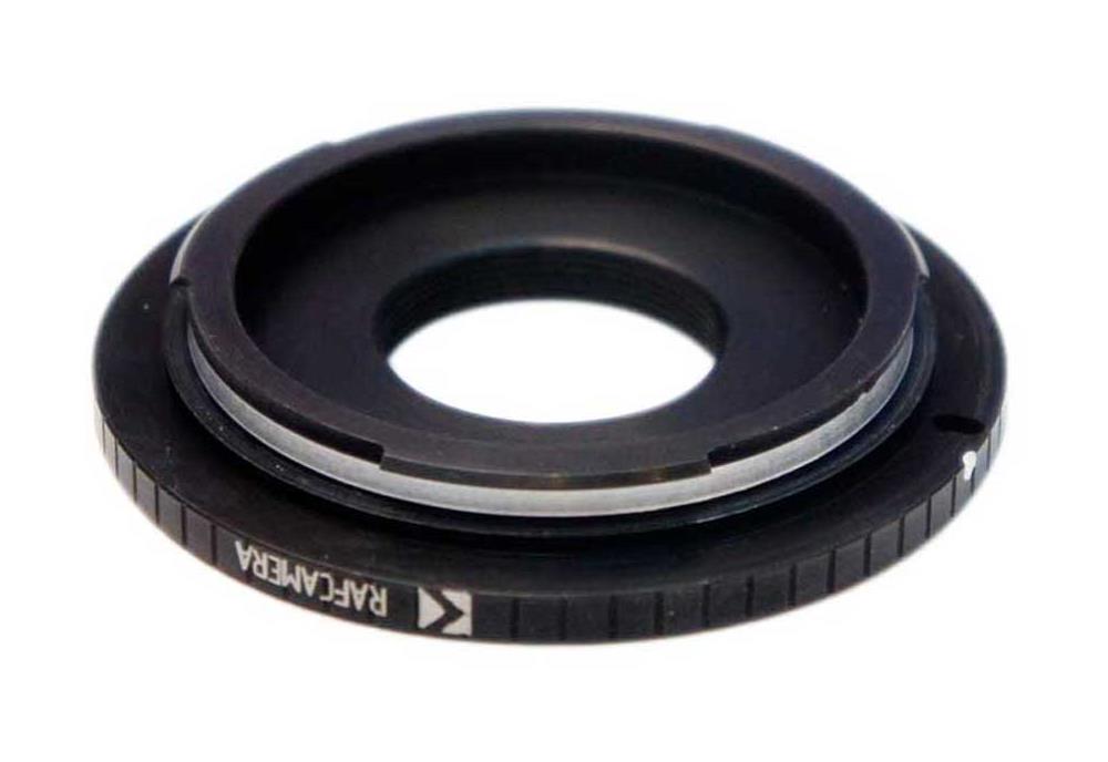 M24x0.75 female thread to Canon EOS camera mount adapter