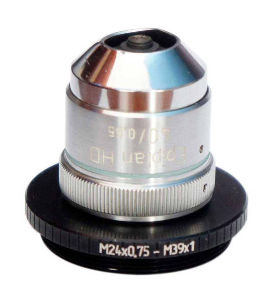 M24x0.75 female to M39x1 (LTM) male thread adapter