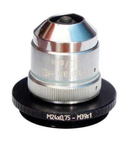 M24x0.75 female to M39x1 (LTM) male thread adapter