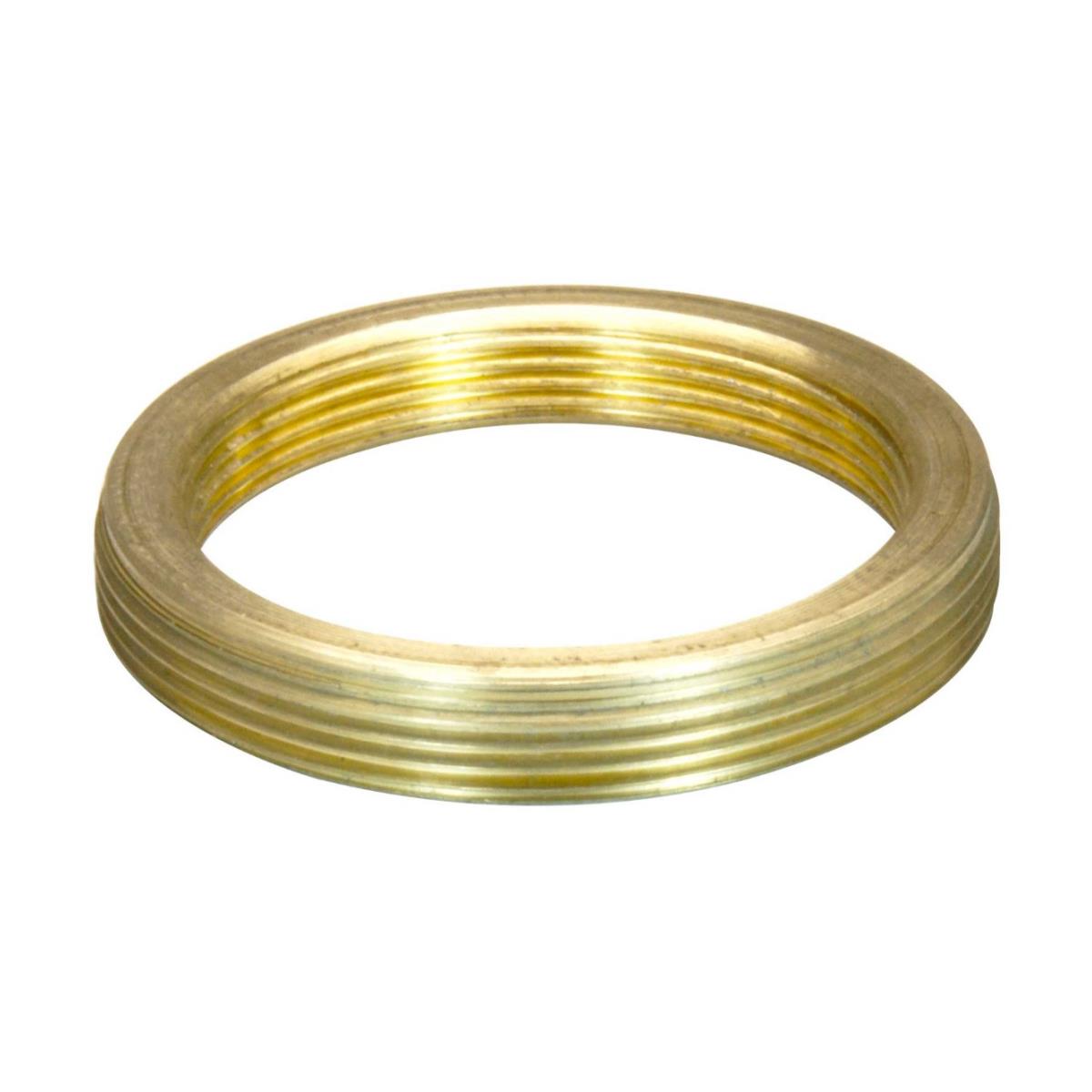 M30x0.75 male to M24x0.75 female thread adapter, flangeless, bronze