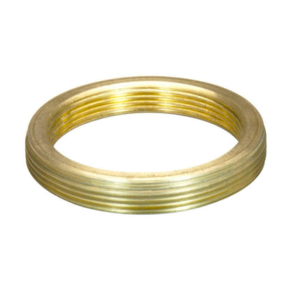 M30x0.75 male to M24x0.75 female thread adapter, flangeless, bronze