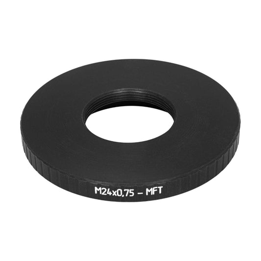 M24x0.75 female thread to MFT (micro4/3) camera mount adapter