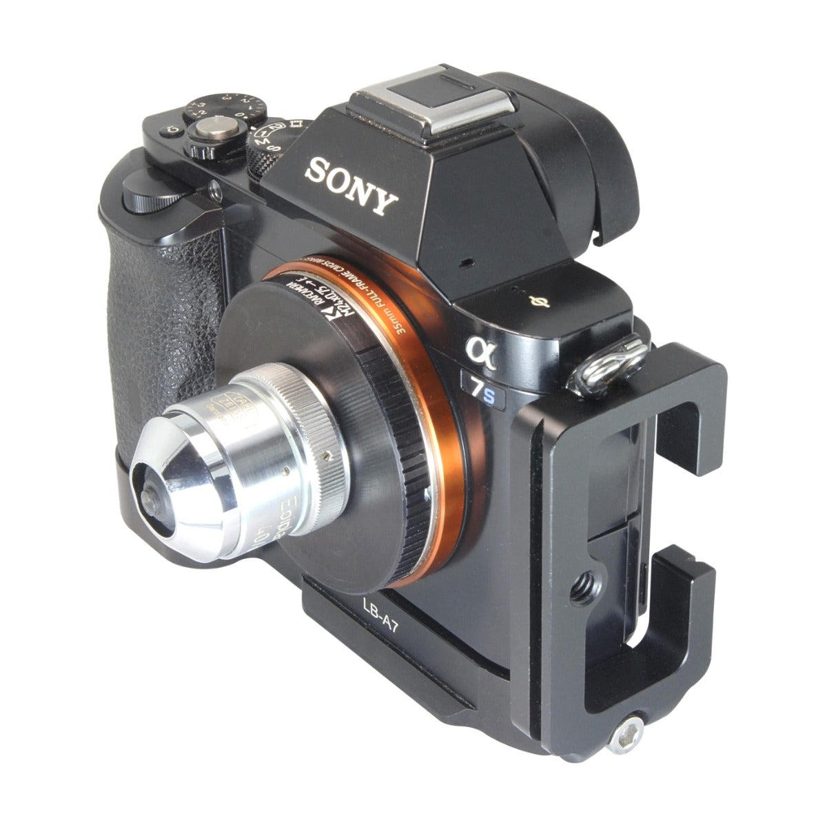 M24x0.75 female thread to Sony E-mount camera adapter