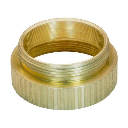 M24x0.75 male to M26x0.75 female thread adapter, bronze