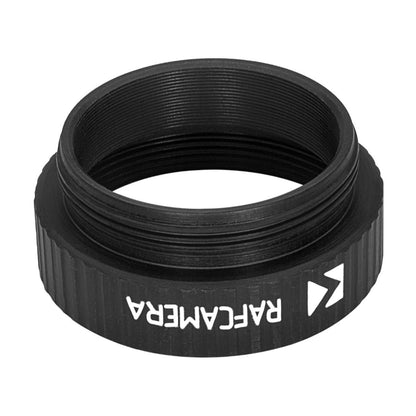 M24x0.75 male to M26x0.75 female thread adapter, black