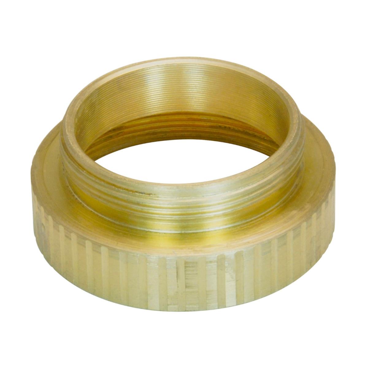 M24x0.75 male to M28x0.75 female thread adapter, bronze