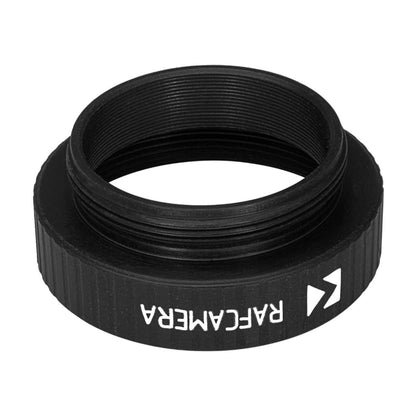 M24x0.75 male to M28x0.75 female thread adapter, black