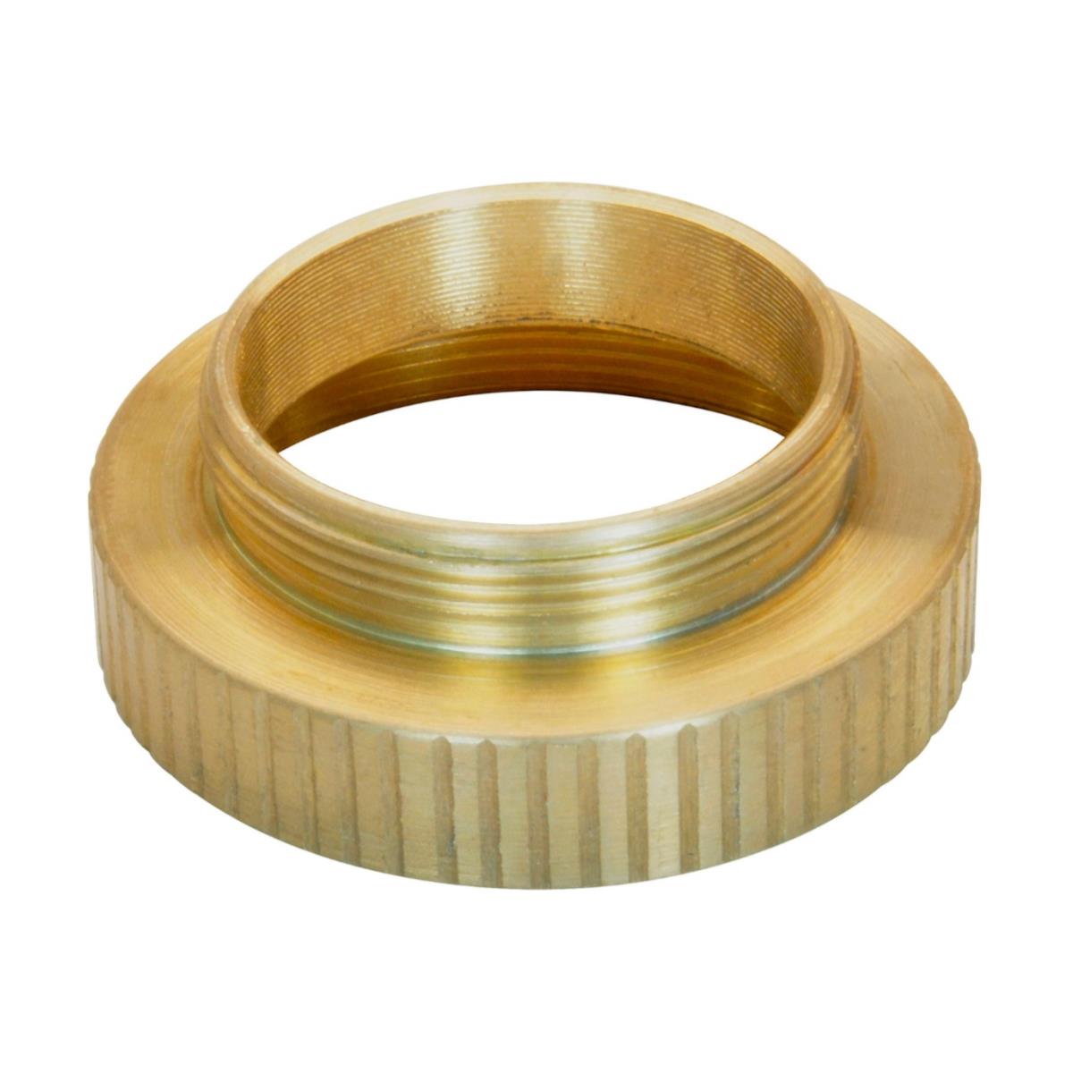 M24x0.75 male to M30x0.75 female thread adapter, bronze