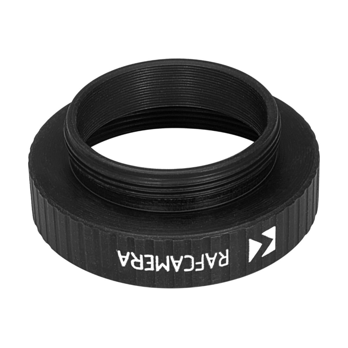 M24x0.75 male to M30x0.75 female thread adapter, black